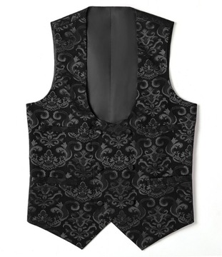 New mens vest Classic Jacquard Suit Vests men Slim