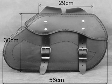 КОЖАНЫЕ СУМКИ ДЛЯ МОТОЦИКЛА S7D CHOPER + БЕСПЛАТНО