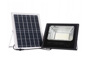 Lampa solarna LED 400W halogen zewnętrzny z czujnikiem