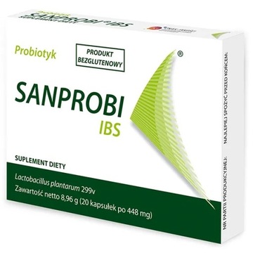 SANPROBI IBS Jelita Probiotyk 20 kapsułek