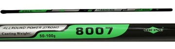 WĘDKA BAT 7 m MOCNY AKCJA 50-100 g CARBON MIFINE
