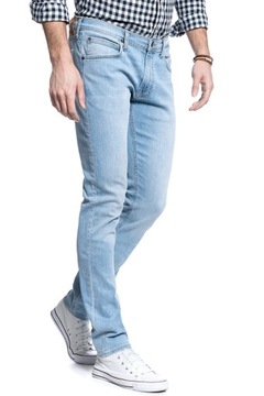 Lee Luke Slim Tapered W32 L32 Bleached Cody L719NLUH