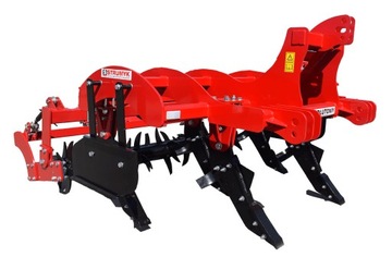 Глубокорыхлитель чизельный плуг 2,5М/5 + РЕЧНОЙ КАТОК - GRUBER CULTIVATION