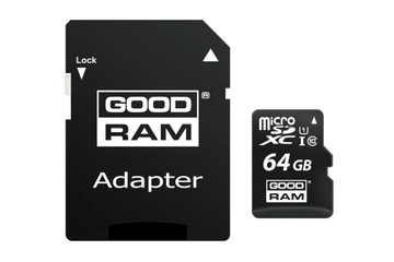 КАРТА ПАМЯТИ GOODRAM 64 ГБ MICRO SD HC КЛАСС 10