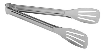 SZCZYPCE KUCHENNE GRILL BBQ 33cm METALOWE stek ryb