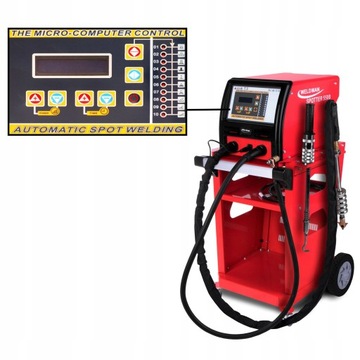 SPOTTER ZGRZEWARKA DO BLACH WELDMAN 5500 400V AKCESORIA QUICK PULLER 4200A