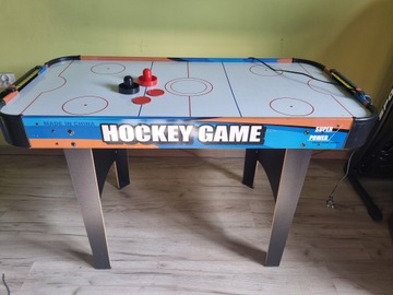 CYMBERGAJ STÓŁ do GRY AIR HOCKEY POWIETRZNY HOKEJ DLA DZIECI GRA NEO-SPORT