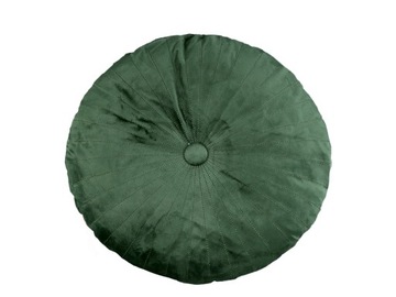 Poduszka okrągła aksamitna fi40 cm 2 szt