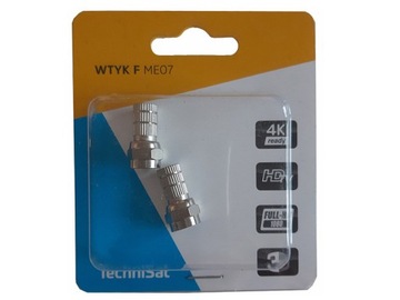WTYK ANTENOWY F TECHNISAT ME07 2XF (2 szt.)