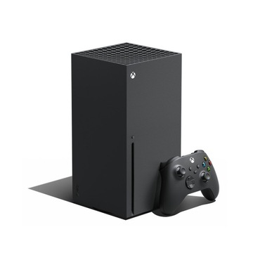Консоль Microsoft Xbox Series X RRT-00010, 1 ТБ, черная + черно-белая панель