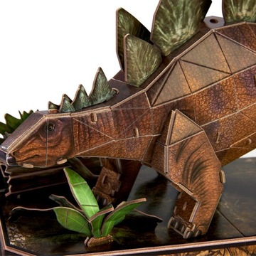 3D-пазл National Geographic Стегозавр - Кубическое развлечение