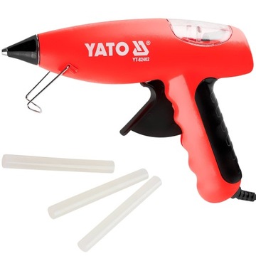 YATO PISTOLET DO KLEJU NA GORĄCO 11MM 20/80W +KLEJ