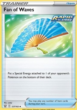 Karta Pokemon Fan of Waves (BST 127) 127/163