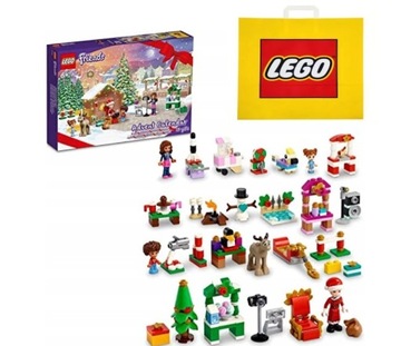 LEGO Friends Kalendarz adwentowy 41706 + TORBA LEGO GRATIS