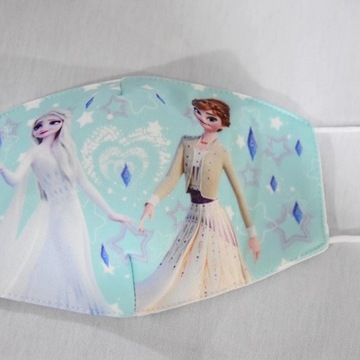 Защитная маска для лица Frozen детская МАСКА Elza Frozen