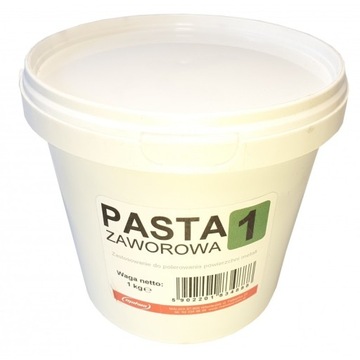 PASTA ZAWOROWA 1 POLEROWANIE METALI ZAWORÓW 1KG