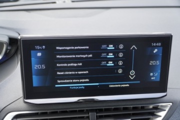 Peugeot 5008 II 2022 Peugeot 5008 LiftingPol SkoraNaviKameraAsystenty7 Foteli180KMBezwypadkowy, zdjęcie 22