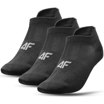 39-42 Dámske ponožky 4F hlboká čierna H4L21 SOD0