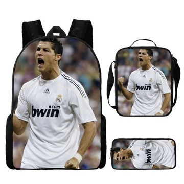 ШКОЛЬНЫЙ РЮКЗАК RONALDO, НАБОР СУМКИ WORLD FOOTBALL STARS, пенал