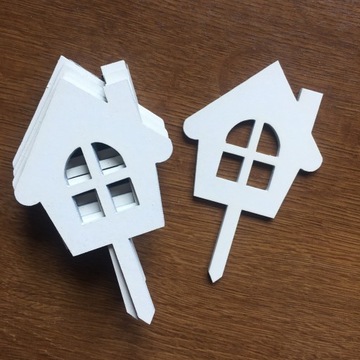 ЛЕС В БАНКЕ ОРНАМЕНТ ПИКА МИНИ ДОМ 12СМ 10ШТ