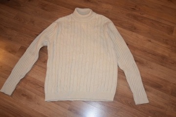 GAUPA-ПОЛУТУРЛЕНОВЫЙ ШЕРСТЯНОЙ СВИТЕР, размер XXL