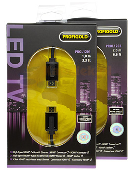 Kabel Przewód HDMI 2.0 4K Profigold PROL 1202 2m
