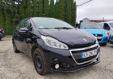 Peugeot 208 I 2017 Peugeot 208 2017r, 1.2 Benzyna. Lekko uszkodzony przod. Jezdzi. 1.2 80KM, zdjęcie 1