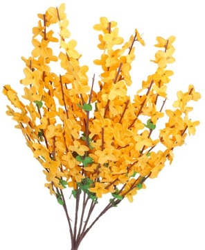 ФОРСИТИЯ ЖЕЛТЫЙ БУКЕТ ВЕТКИ ПАСХАЛЬНАЯ ФОРСИТЬЯ В БУКЕТЕ ЛИСТЬЯ ВЕСНА