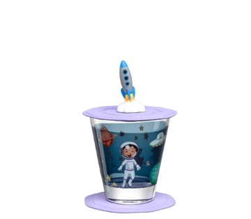 Szklanka Bambini 215ml kosmos akcesoria niekapek