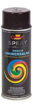 FARBA W SPRAYU CZARNA 9005 POŁYSK CHAMPION 400ML