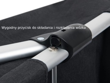 Выдвижная тележка для покупок Como Thermo на 4 колесах