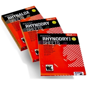 ВОДОНЕПРОНИЦАЕМАЯ НАждаЧНАЯ БУМАГА - INDASA RED - P180