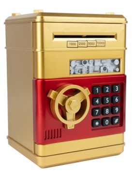 ДЕТСКАЯ КОПИЛКА ДЛЯ ДЕНЕГ PIN-OPEN COIN SAFE ELECTRONIC