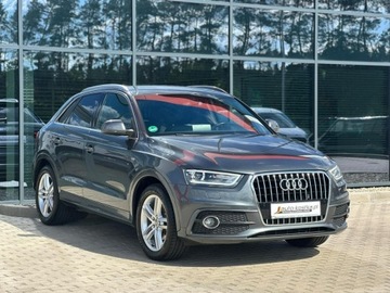 Audi Q3 I SUV 2.0 TDI 140KM 2014 Audi Q3 2x S-LINE! LED Bixenon Półskóra, zdjęcie 5