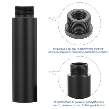 Удлинительный кабель для микрофонной стойки Черный настольный трубчатый микрофон