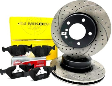 Tarcze Klocki PRZÓD DO BMW E60 E61 NAWIERCANE 324m
