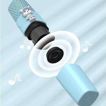 БЕСПРОВОДНОЙ ДЕТСКИЙ КАРАОКЕ-МИКРОФОН BLUETOOTH С USB-ДИНАМИКОМ