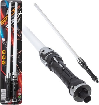 Двусторонний световой меч со светящимся светодиодным воином.