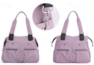 СУМКА ЖЕНСКАЯ, ПРОЧНАЯ, ВМЕСТИТЕЛЬНАЯ, ЧЕРНАЯ, МНОГОКОМПЛЕКТНАЯ, УДОБНАЯ