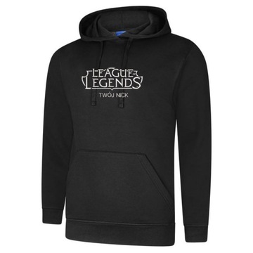 BLUZA Z KAPTUREM LEAGUE OF LEGENDS twój nick r.XL