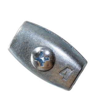 Zacisk do lin kubełkowy 4mm