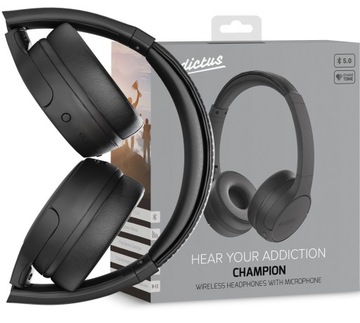 Słuchawki Bezprzewodowe AUDICTUS Champion Wireless Składane Bluetooth