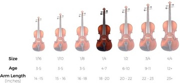 Набор скрипок PRIMA Soloist 1/4 ЧЕРНЫЙ