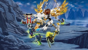 LEGO NINJAGO 70734 Дракон мастера Ву Коул-сенсей Ву