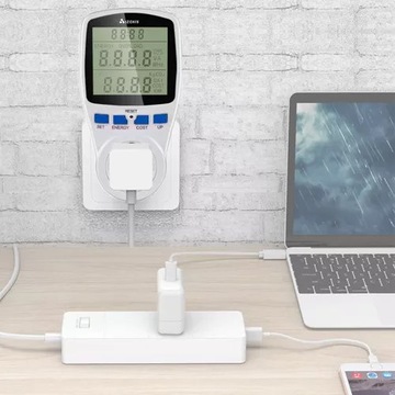 Ваттметр Счетчик энергии Счетчик тока Потребление электроэнергии