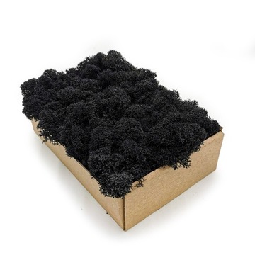 Mech chrobotek Fiński 50g Czarny OCZYSZCZONY