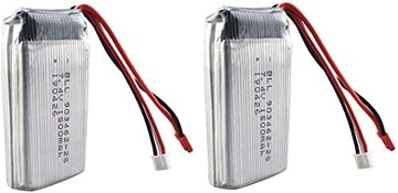 2 szt Akumulator 7.4V 1500mAh Wltoys V913 L959 RC