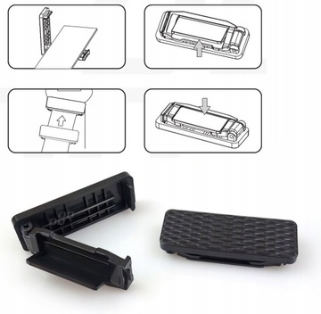 CLIP LOCK СЕКУНДОН ДЛЯ РЕМНЕЙ БЕЗОПАСНОСТИ 2 ШТ.