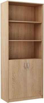 Regał biurowy/5 półek do gabinetu biura 74x180 cm regał półka książki szafk