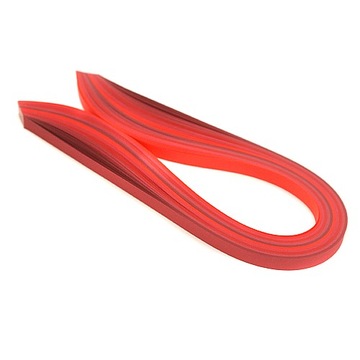Paski do Quillingu 5mm/50cm 100szt, Czerwone